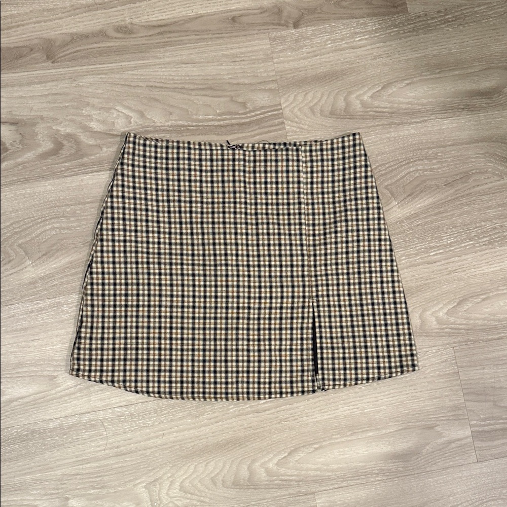 HYFVE Checkered Pencil Skirt